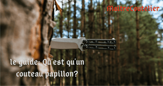 QU'EST QU'UN COUTEAU PAPILLON