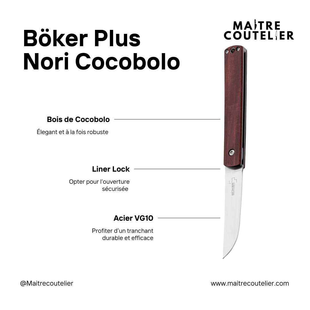 Boker Plus Wasabi Cocobolo Knife