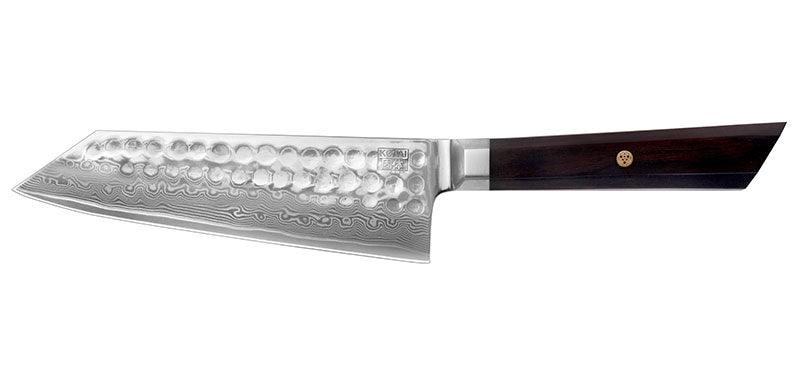 Japanese Bunka Damascus Santoku Kitchen Knife