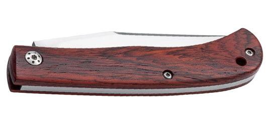 Slack Cocobolo wood pocket knife