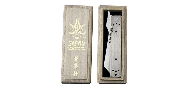 Higonokami pocket knife Tanzaku-Tou Kane Tsune steel