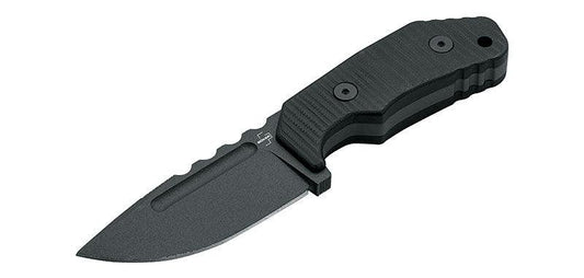 Little Dvalin Black Pocket Knife