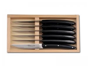 Table knife box set le thiers dozorme black