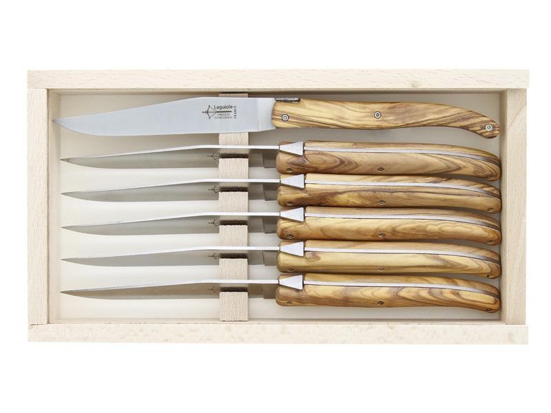 Table knife g david olivier box set of 6