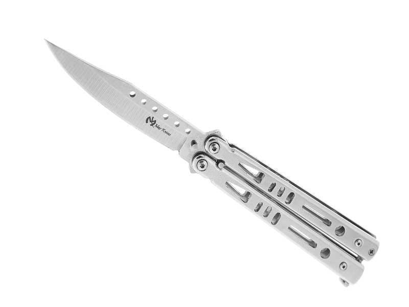 Max Knives Gray P52S Butterfly Knife