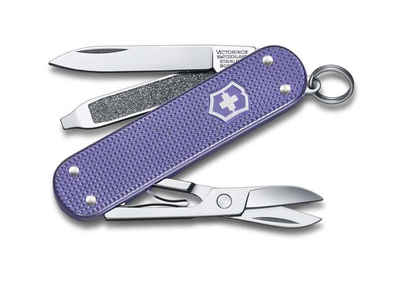 Victorinox classic alox electric lavender knife 58mm