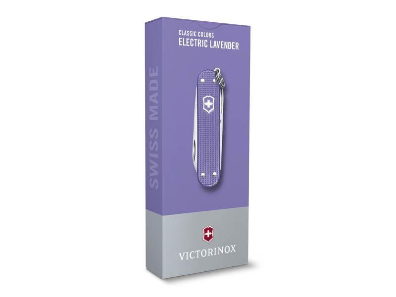 Victorinox classic alox electric lavender knife 58mm