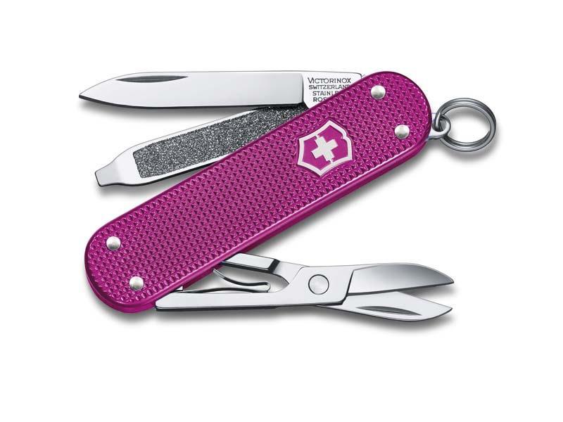 Victorinox classic alox flamingo party knife 58mm