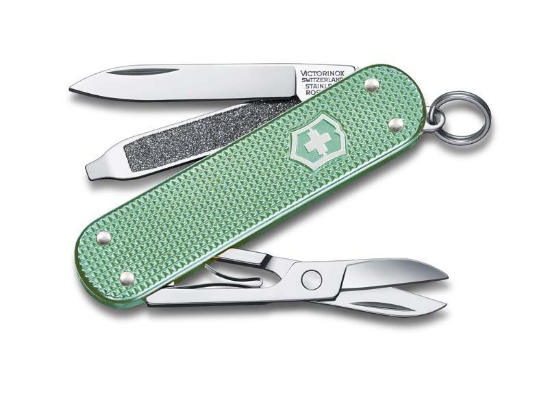 Victorinox classic alox minty mint knife 58mm