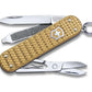 Victorinox classic precious alox brass gold knife 58mm