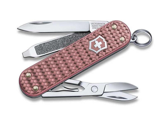 Victorinox classic precious alox gentle rose knife 58mm