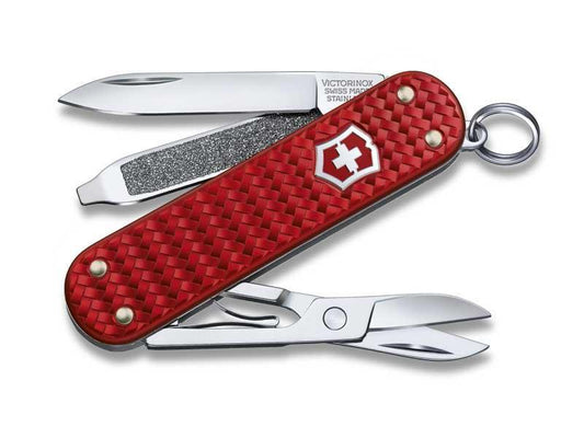 Victorinox classic precious alox iconic red knife 58mm