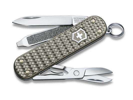 Victorinox classic precious alox infinite gray 58mm knife