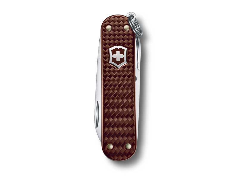 Victorinox classic sc precious alox hazel brown knife 58mm