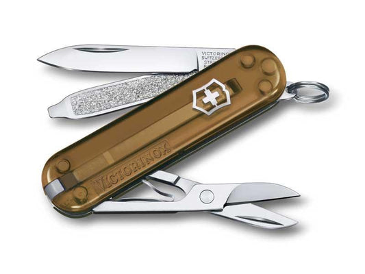 Victorinox Classic Translucent Chocolate Fudge Knife 58mm