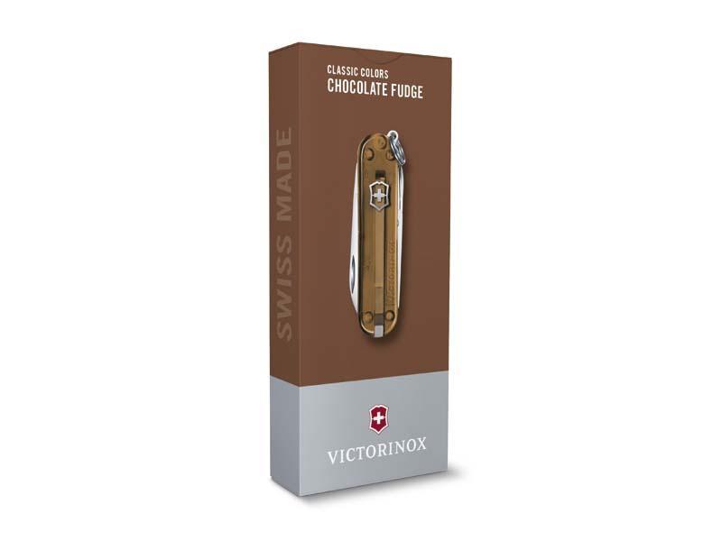 Victorinox Classic Translucent Chocolate Fudge Knife 58mm