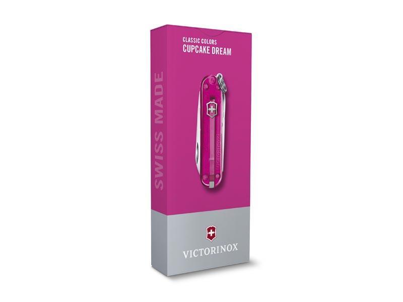 Victorinox classic translucent cupcake dream knife 58mm