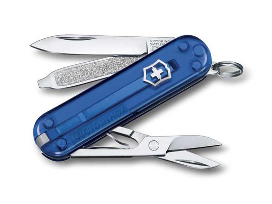 Victorinox classic translucent deep ocean knife 58mm