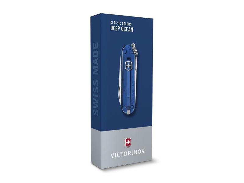 Victorinox classic translucent deep ocean knife 58mm