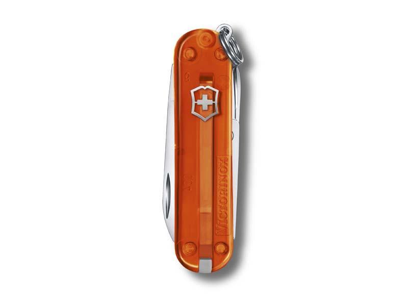 Victorinox classic translucent fire opal knife 58mm