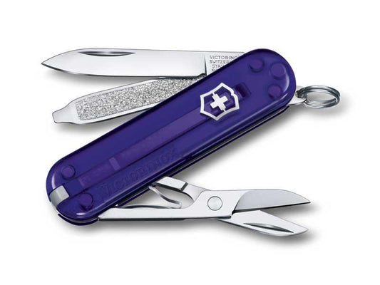 Victorinox Classic Translucent Persian Indigo Knife 58mm