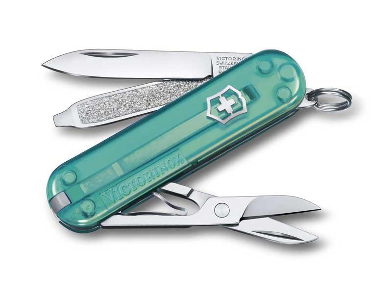 Victorinox classic translucent tropical surf knife 58mm