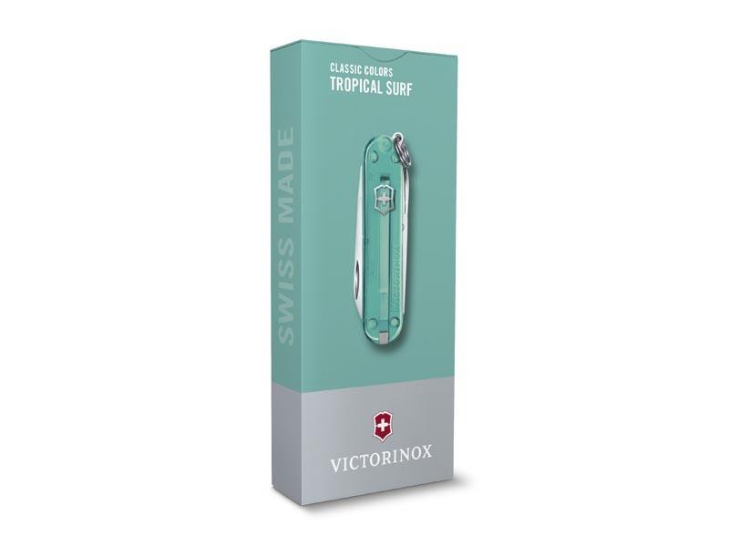 Victorinox classic translucent tropical surf knife 58mm