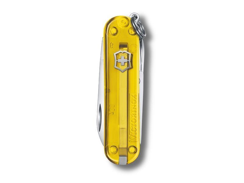 Victorinox classic translucent tuscan sun 58mm knife