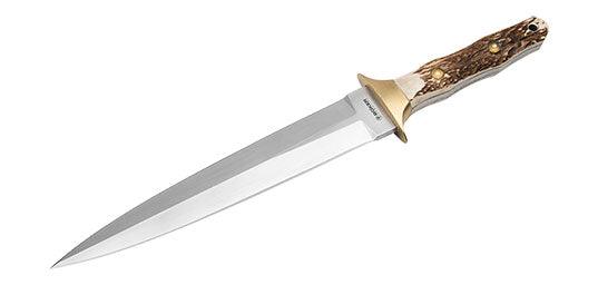 Boker deer antler hunting dagger