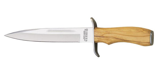 Joker dagger with natural wood handle