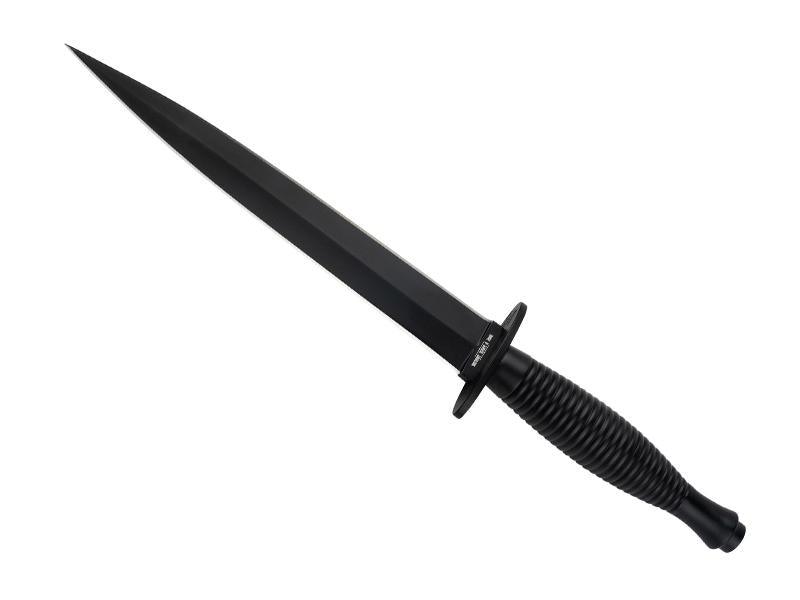 Black stainless steel dagger