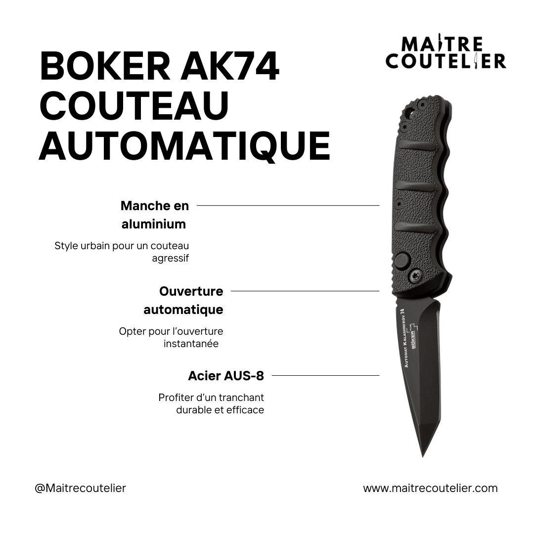 BOKER AK74 AUTOMATIC KNIFE