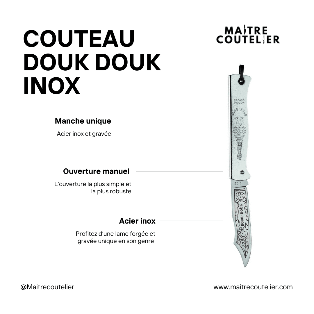 Douk Douk stainless steel knife