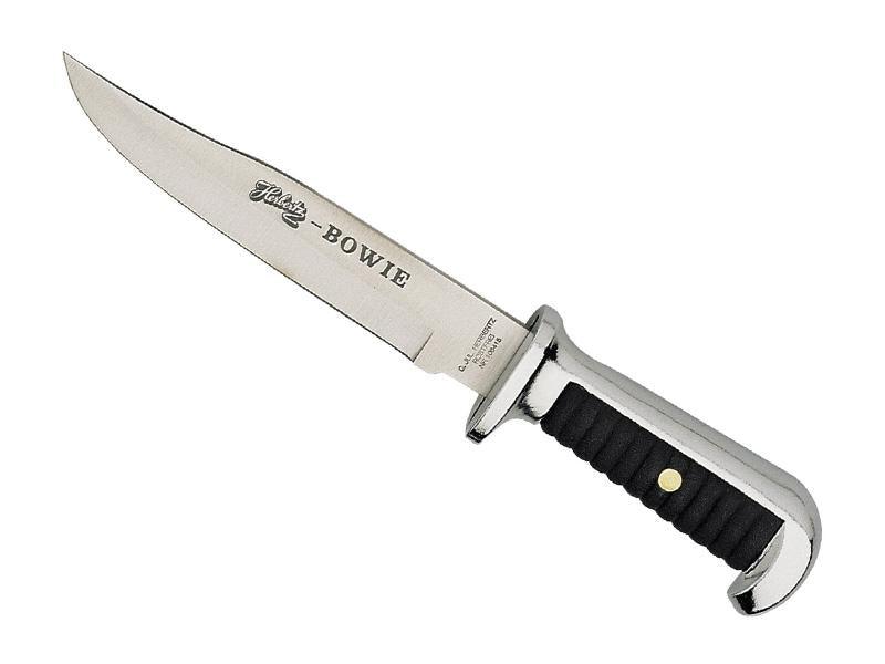 Herbertz Bowie Dagger Black 15cm Stainless Steel + Case