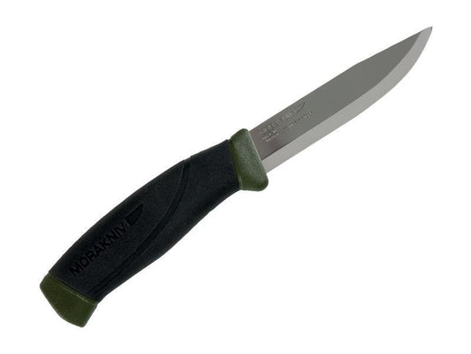 Mora companion mg black/khaki stainless steel dagger