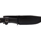 Muela dagger "025.10" black 10cm stainless steel