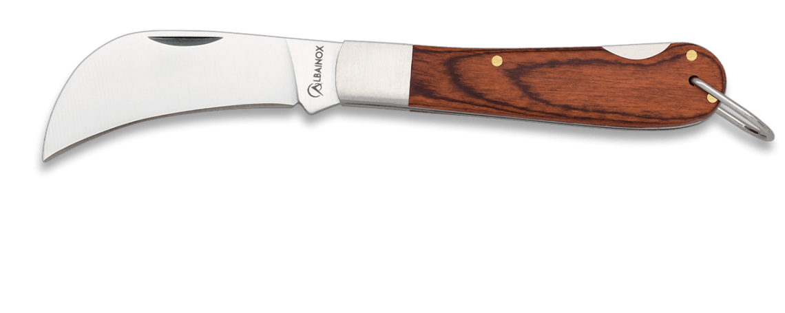 Albainox folding pruning knife 7cm