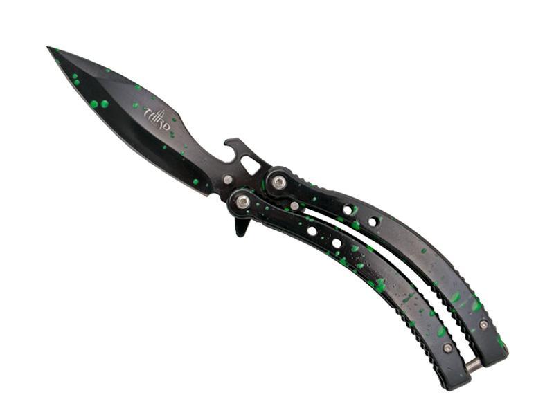 Black Third Butterfly Knife