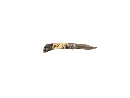 DEER HANDLE HUNTING KNIFE