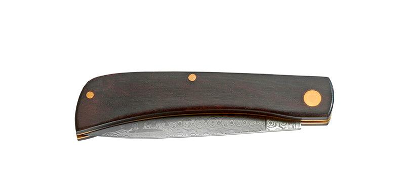 HUNTING KNIFE DAMASCUS BLADE