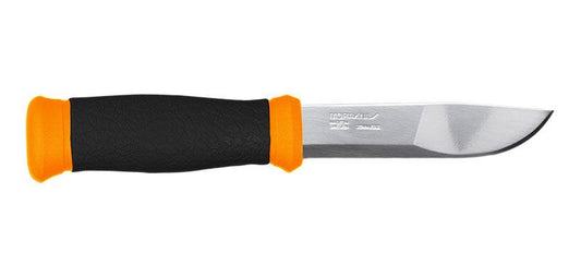 ORANGE HUNTING KNIFE