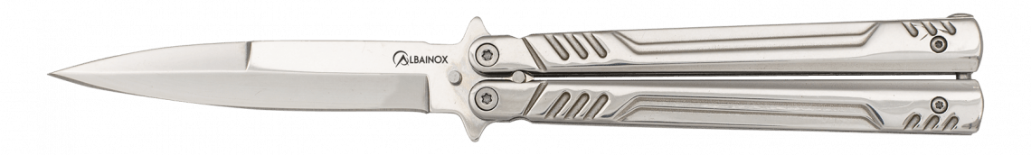 PRO CHROME BUTTERFLY KNIFE 