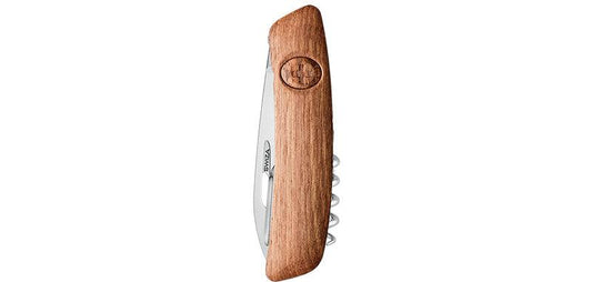 SWISS ARMY KNIFE WOOD 11 FUNCTIONS