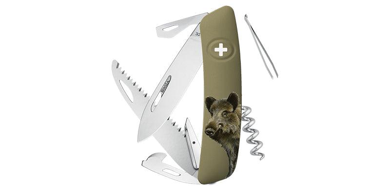 SWISS KNIFE WILD BOAR