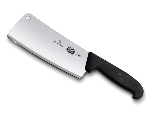 Victorinox kitchen cleaver 18cm black