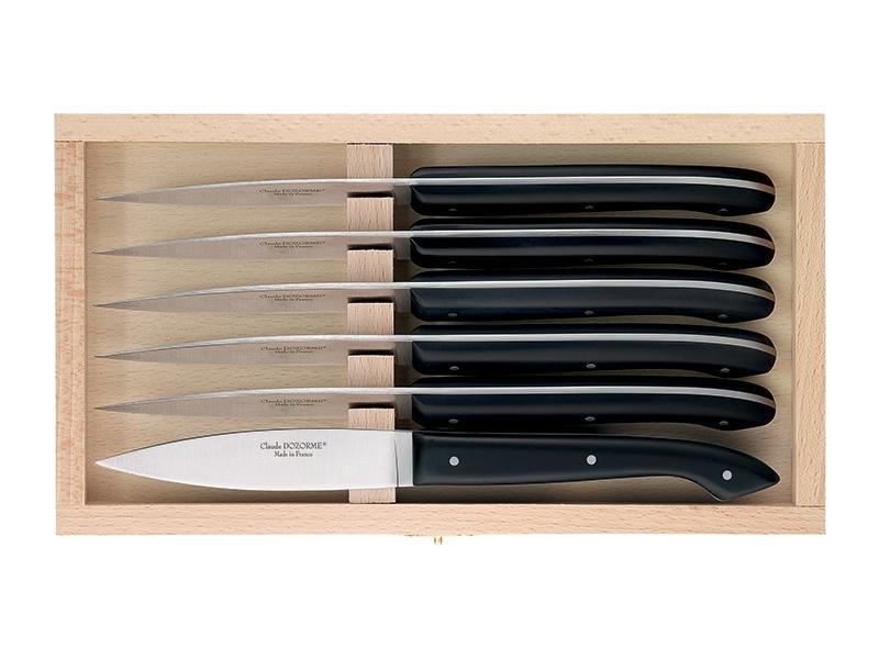 Dozorme le capucin black steak knife