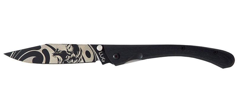 Black Wolf Pocket Knife