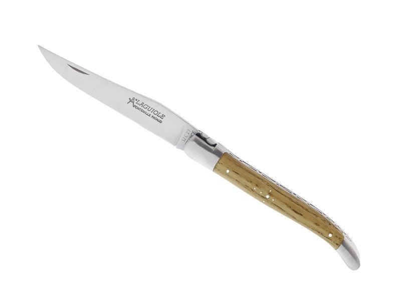 Laguiole Gilles Essential Oak Knife 12cm Stainless Steel