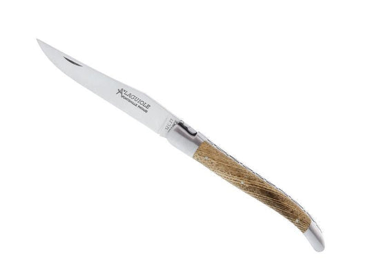 Laguiole Gilles Essential Ash Knife 12cm Stainless Steel