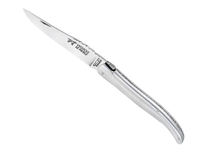 Laguiole knife the faithful aluminum handle